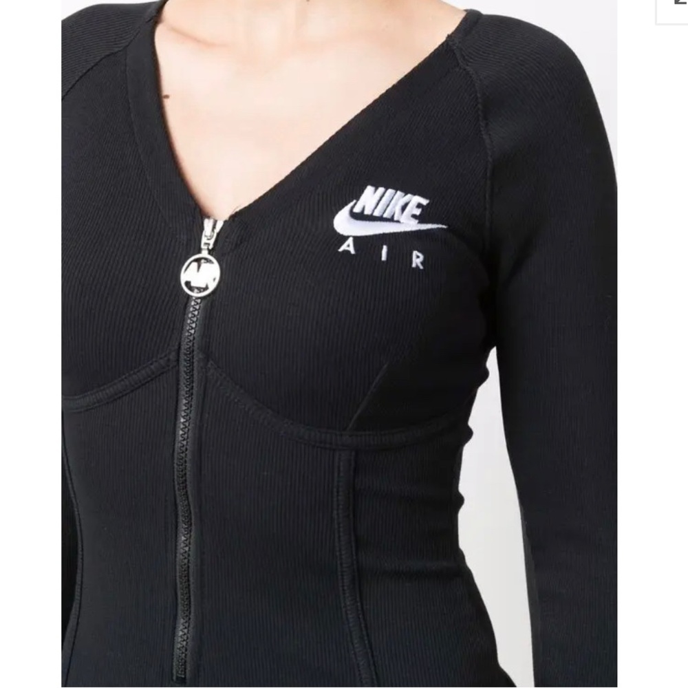 Nike Air Long Sleeve Front Zip Dress Size 2X - Picture 4 of 10